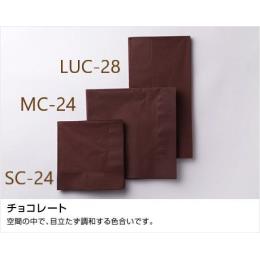 【送料無料】　LUC-28 ２プライ８ツ折ナプキン（チョコレート）2000枚