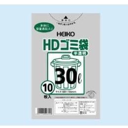 HDゴミ袋　半透明　30L　1ケース（500枚）