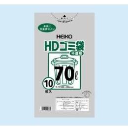 HDゴミ袋　半透明　70L　1ケース（200枚）