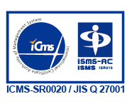 「ISMS適合性評価制度認証基準（Ver.2.0）」の認証ロゴ